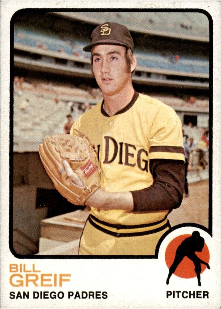 1973 Topps #583 Bill Greif, San Diego Padres