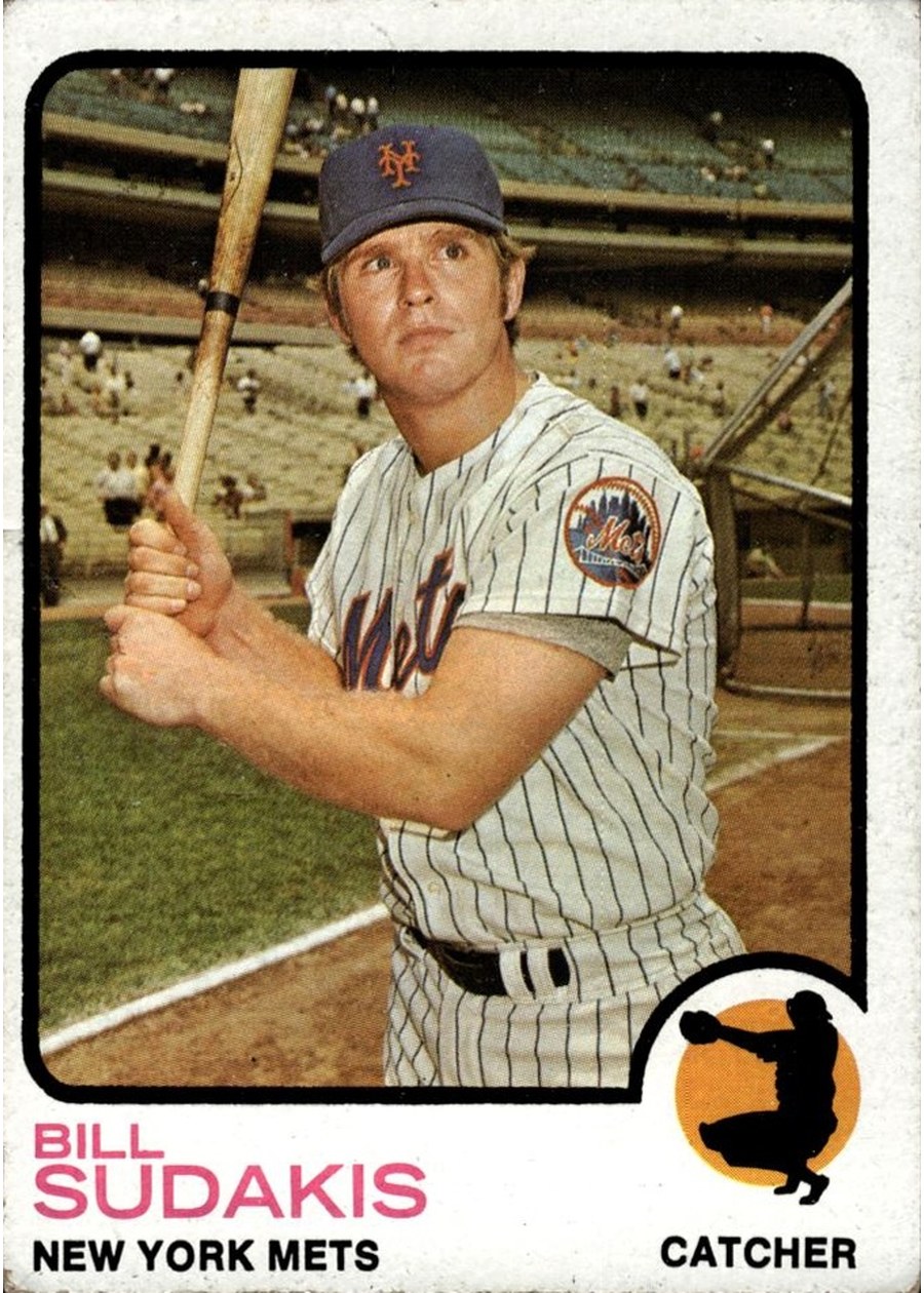 1973 Topps #586 Bill Sudakis, New York Mets