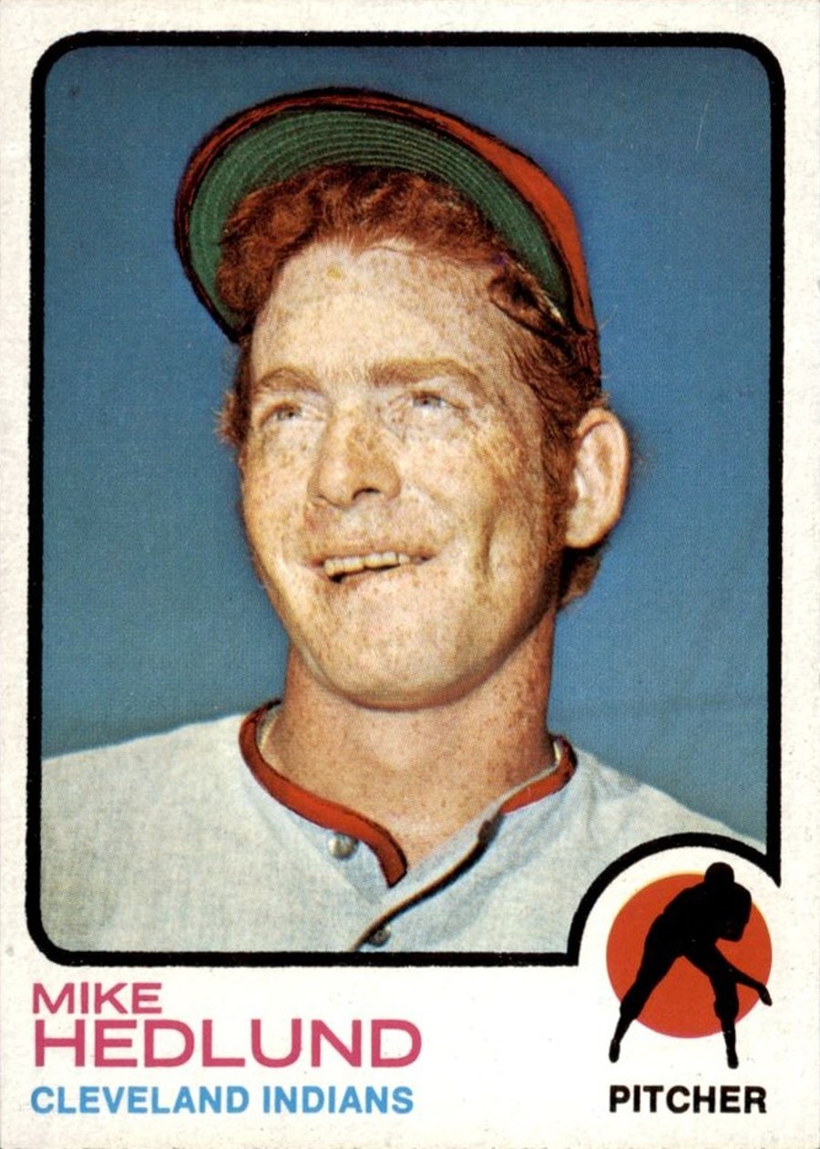 1973 Topps #591 Mike Hedlund, Cleveland Indians