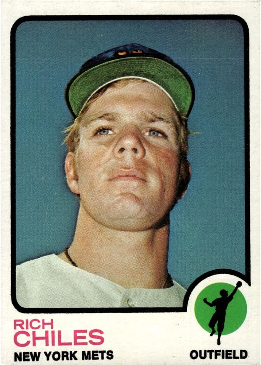 1973 Topps #617 Rich Chiles, New York Mets