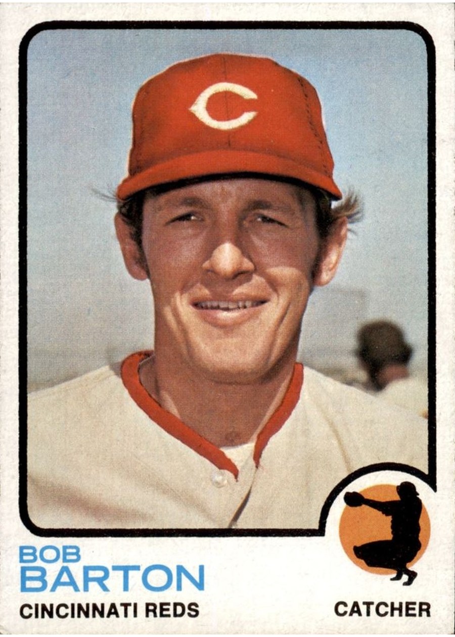 1973 Topps #626 Bob Barton, Cincinnati Reds