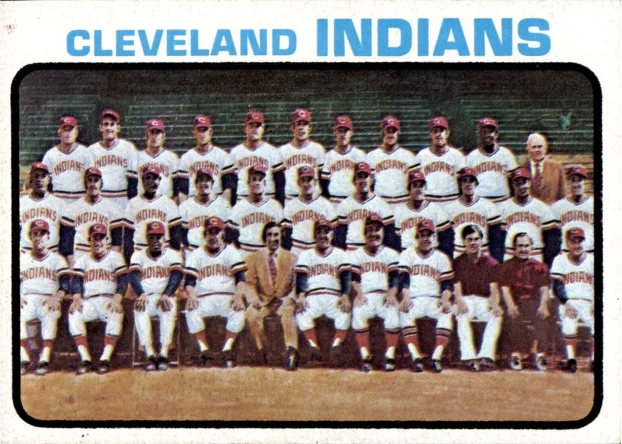1973 Topps #629 Cleveland Indians