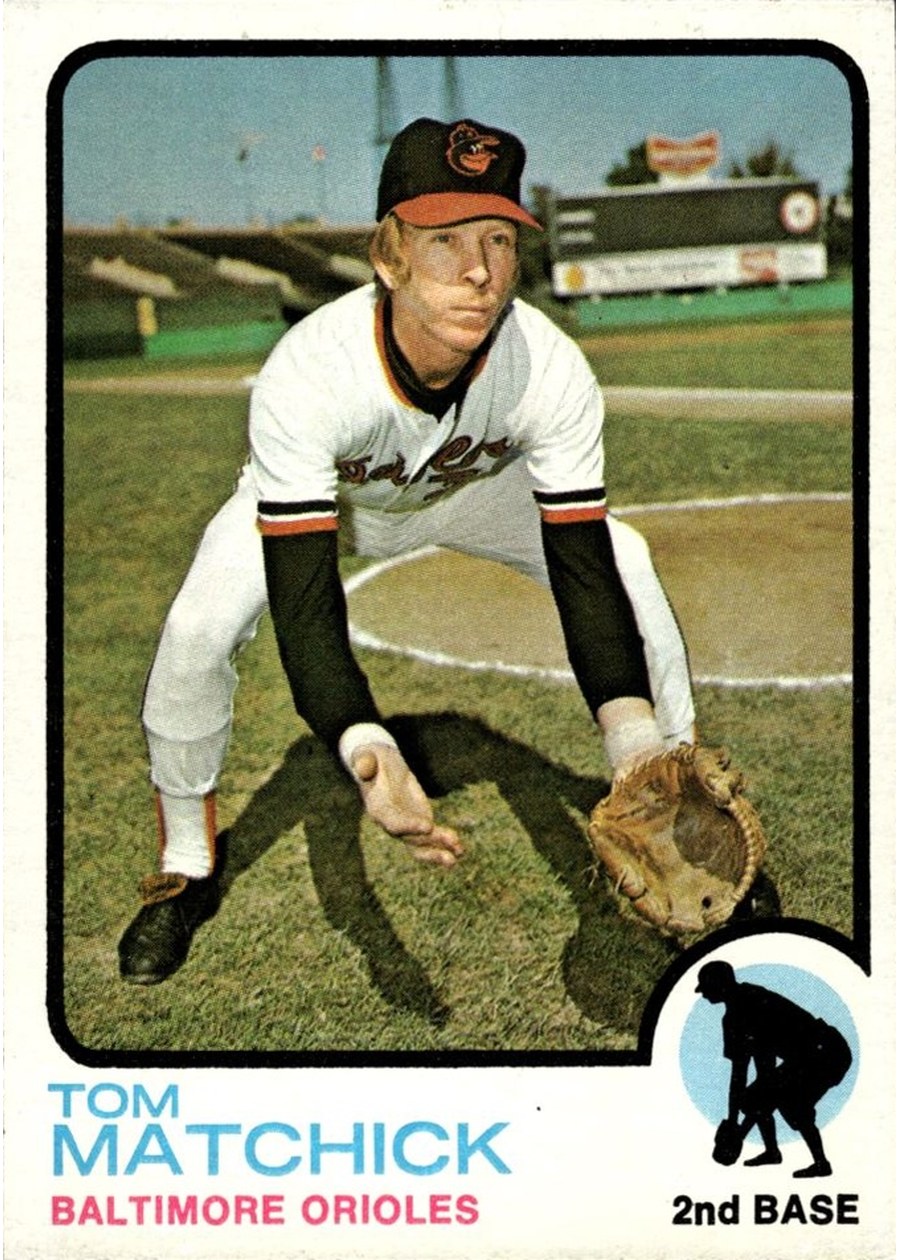 1973 Topps #631 Tom Matchick, Baltimore Orioles
