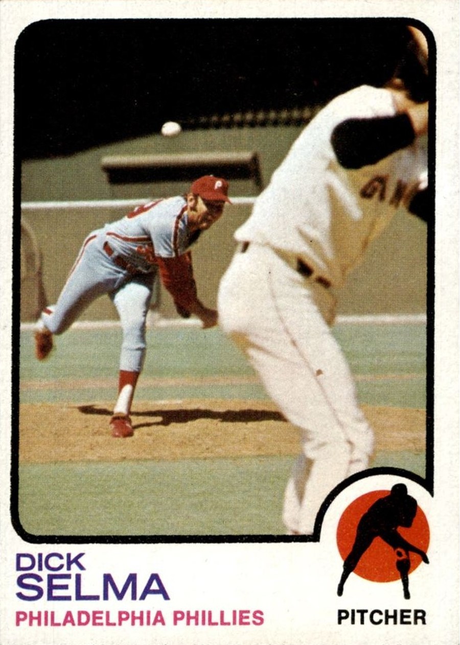 1973 Topps #632 Dick Selma, Philadelphia Phillies