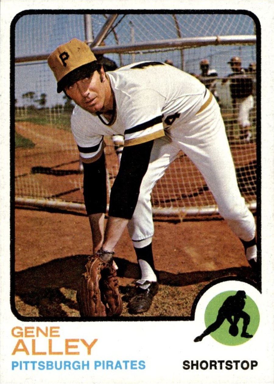 1973 Topps #635 Gene Alley, Pittsburgh Pirates