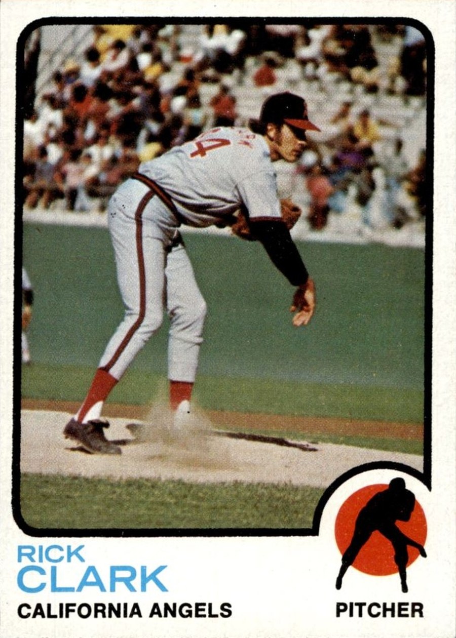 1973 Topps #636 Rick Clark, California Angels