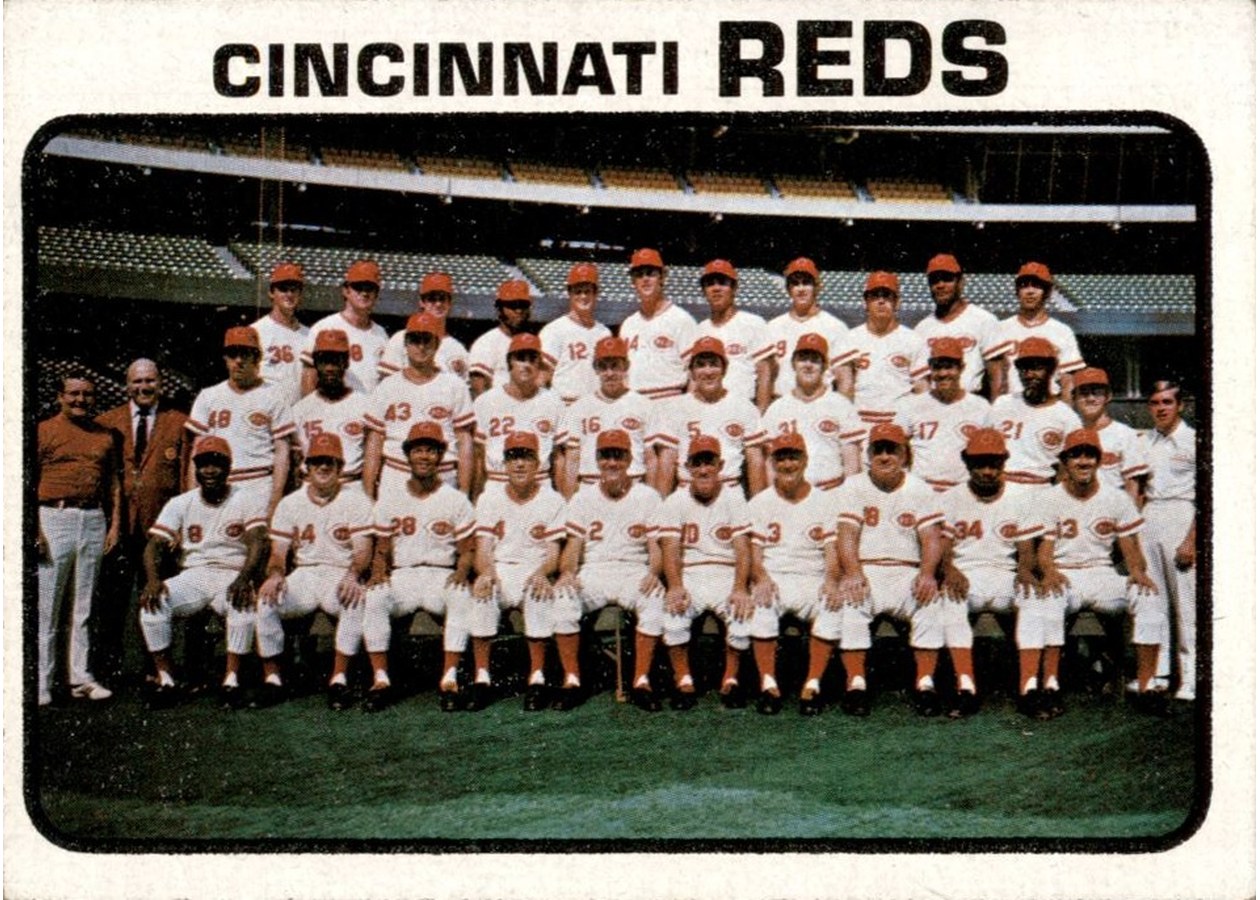 1973 Topps #641 Cincinnati Reds