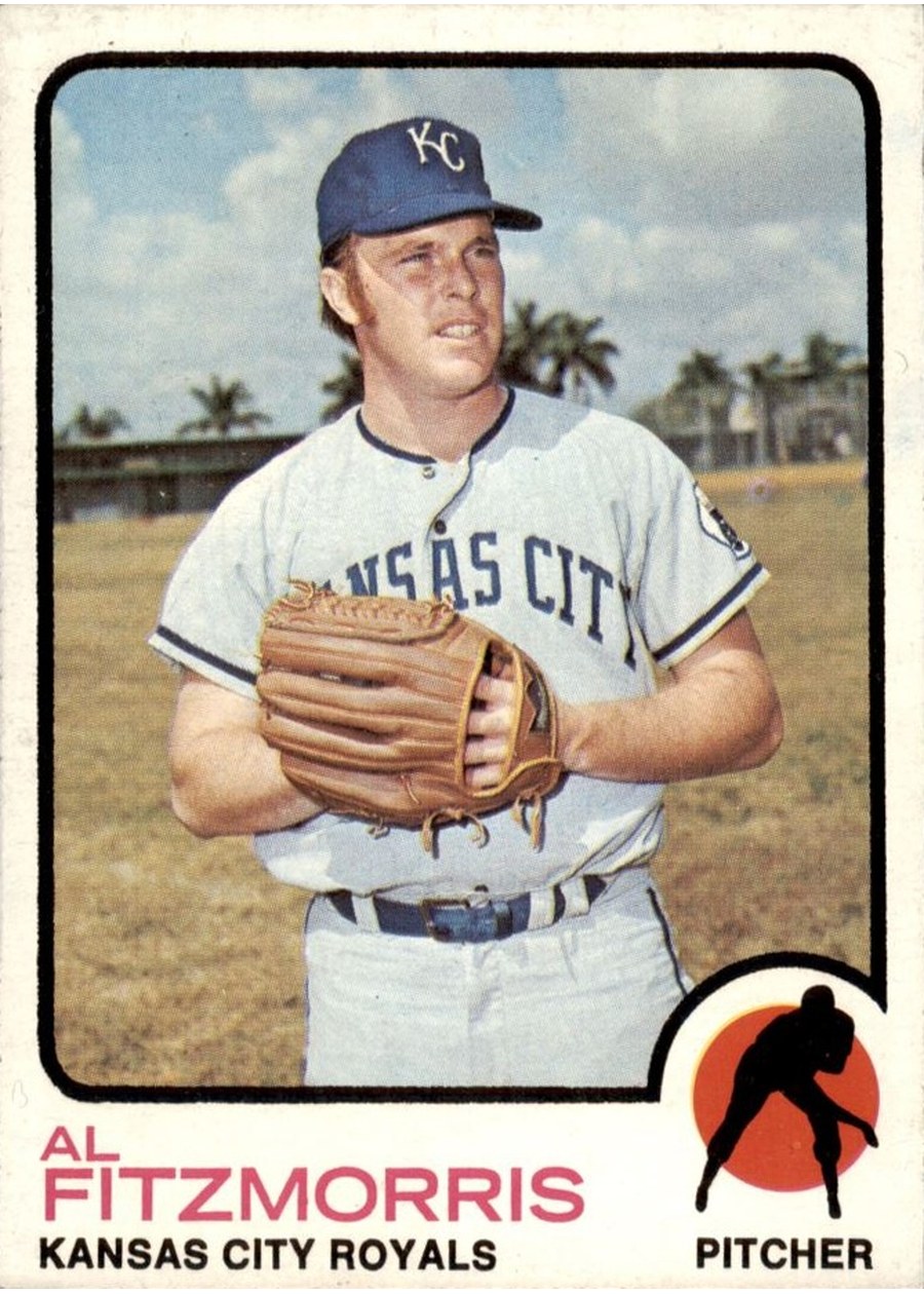 1973 Topps #643 Al Fitzmorris, Kansas City Royals