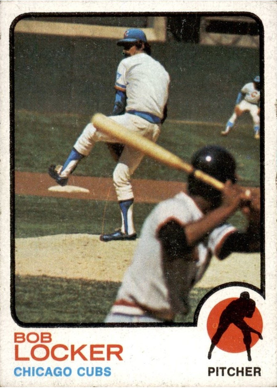 1973 Topps #645 Bob Locker, Chicago Cubs