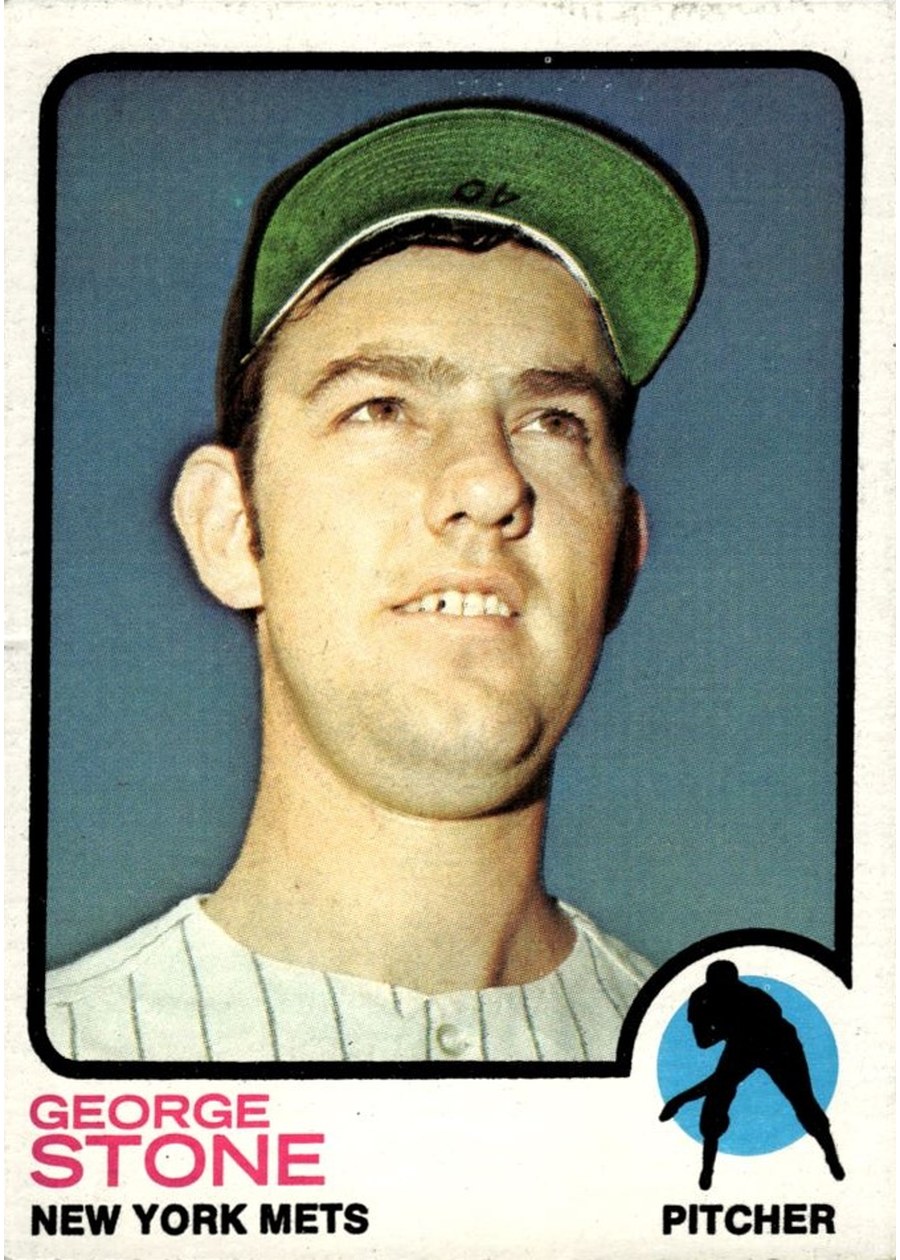 1973 Topps #647 George Stone, New York Mets