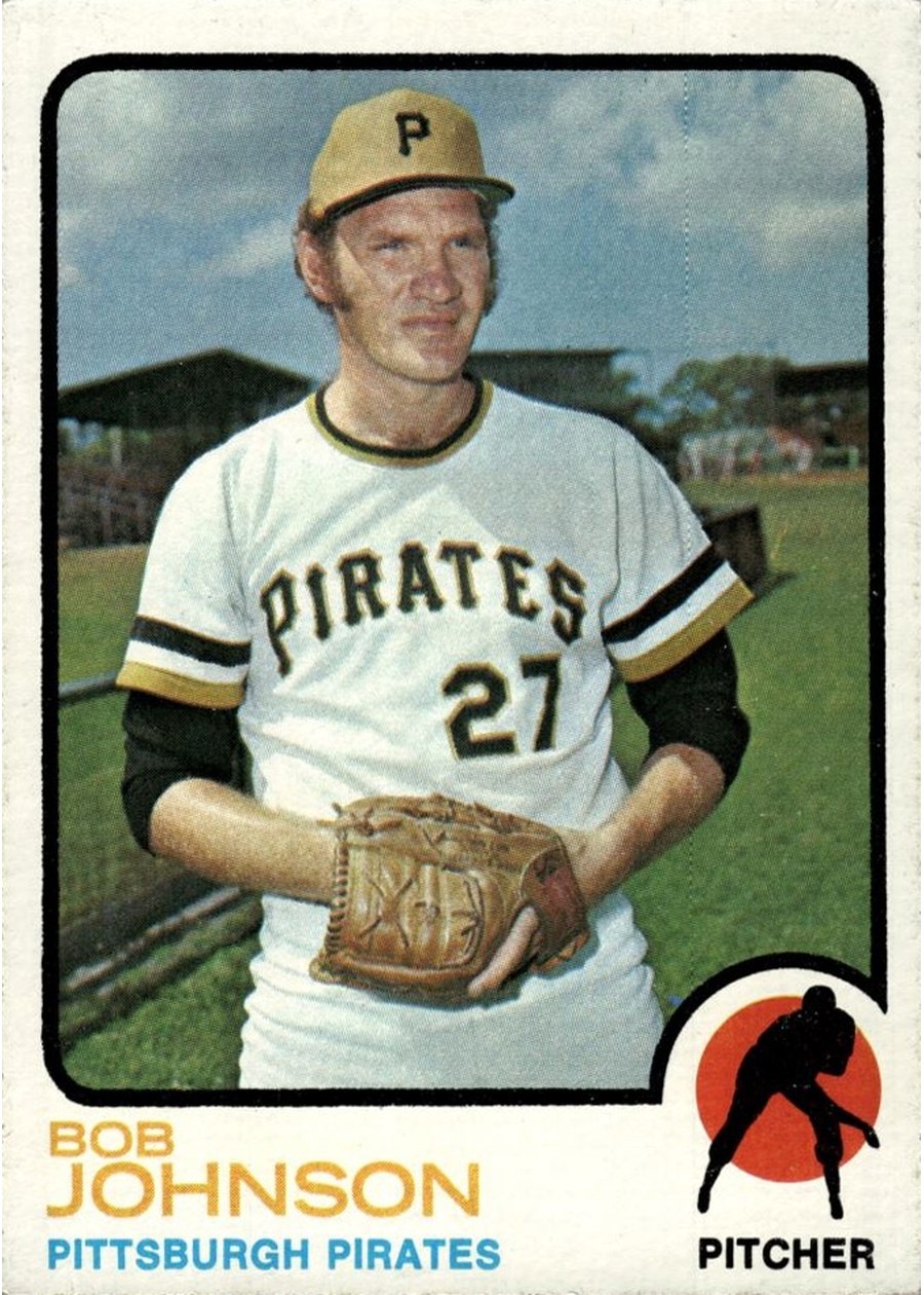 1973 Topps #657 Bob Johnson, Pittsburgh Pirates