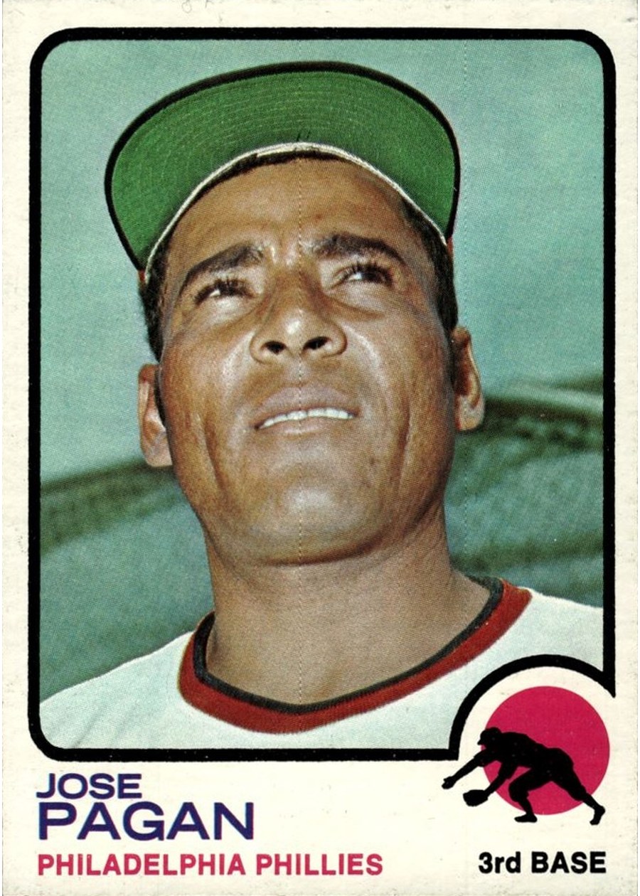 1973 Topps #659 Jose Pagan, Philadelphia Phillies