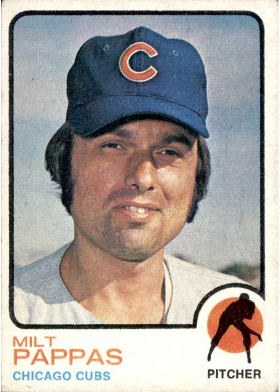 1973 Topps #70 Milt Pappas, Chicago Cubs