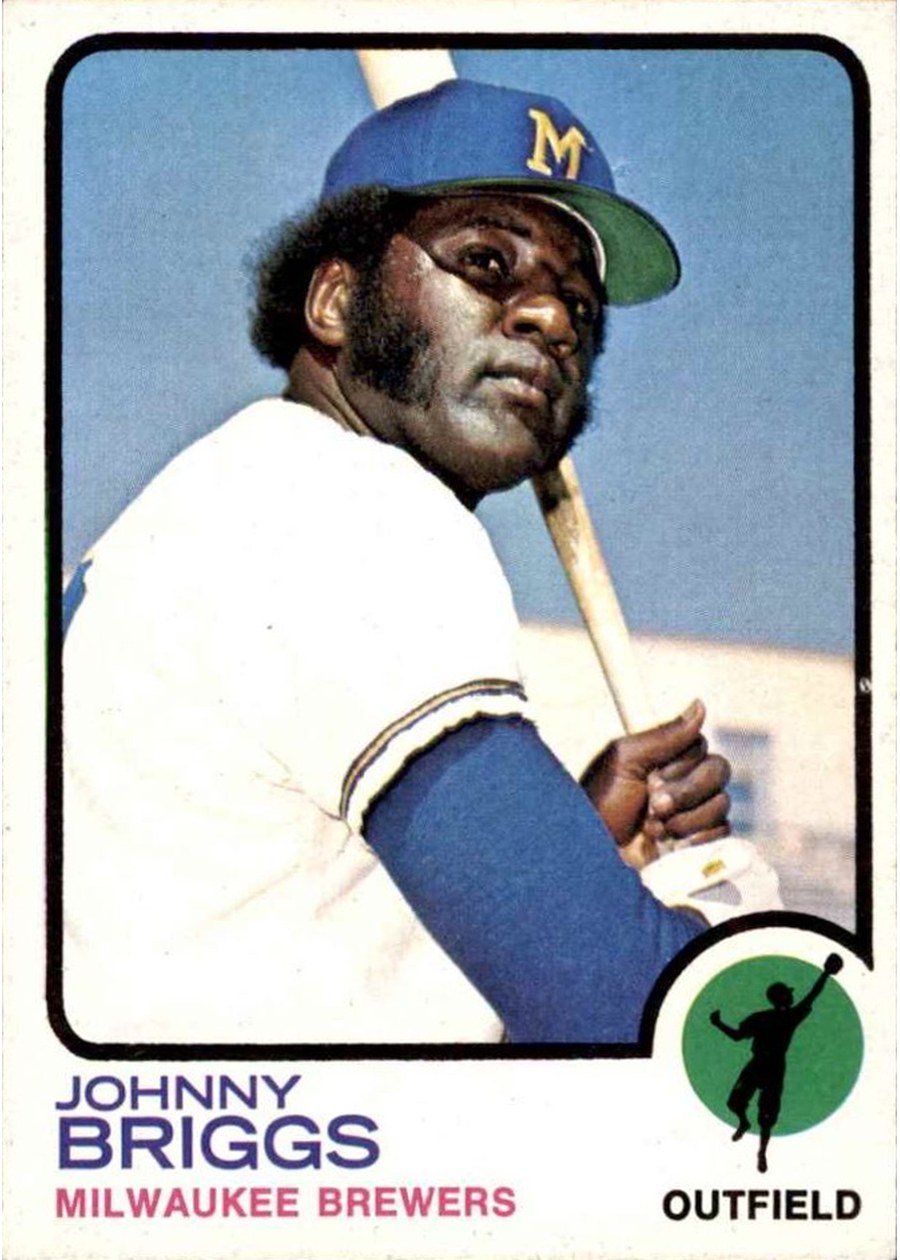 1973 Topps #71 Johnny Briggs, Milwaukee Brewers