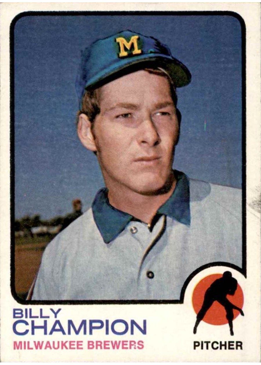 1973 Topps #74 Billy Champion, Milwaukee Brewers