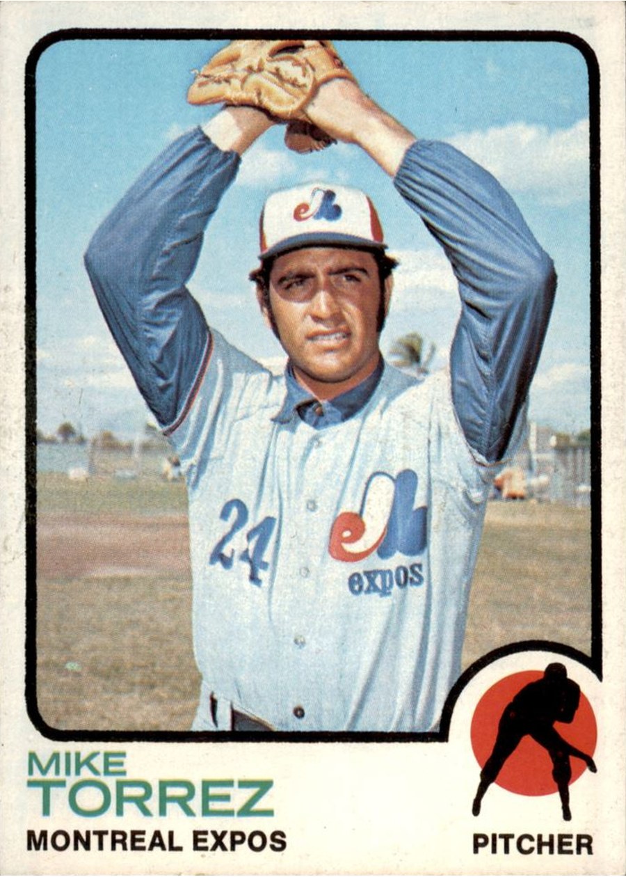 1973 Topps #77 Mike Torrez, Montreal Expos