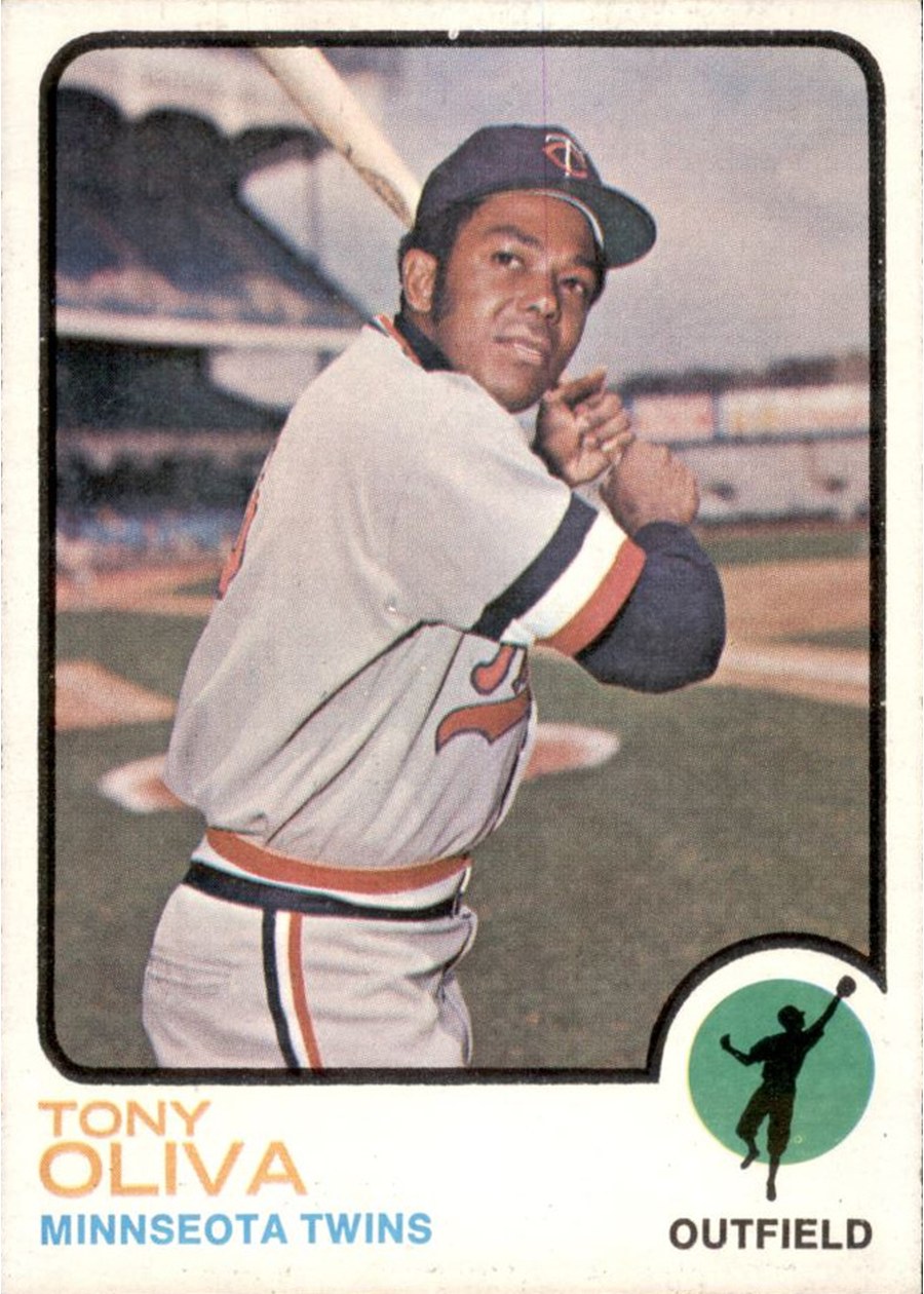 1973 Topps #80 Tony Oliva, Minnesota Twins