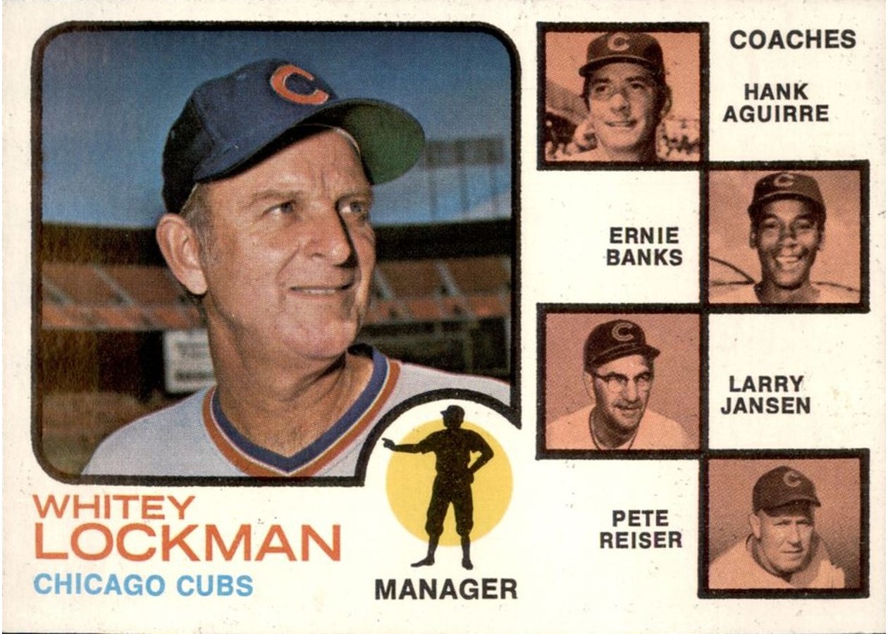 1973 Topps #81 Cubs Field Leaders, Chicago Cubs