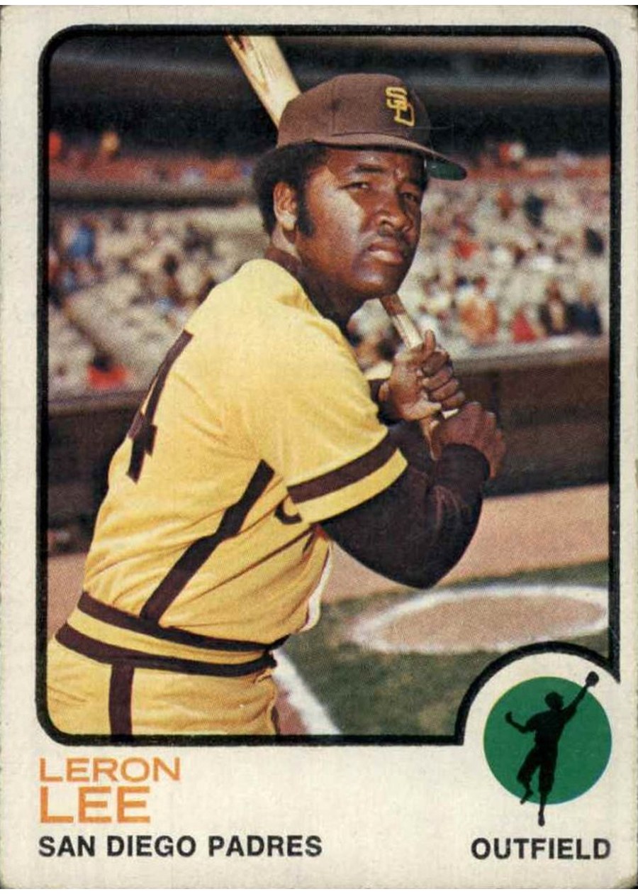 1973 Topps #83 Leron Lee, San Diego Padres