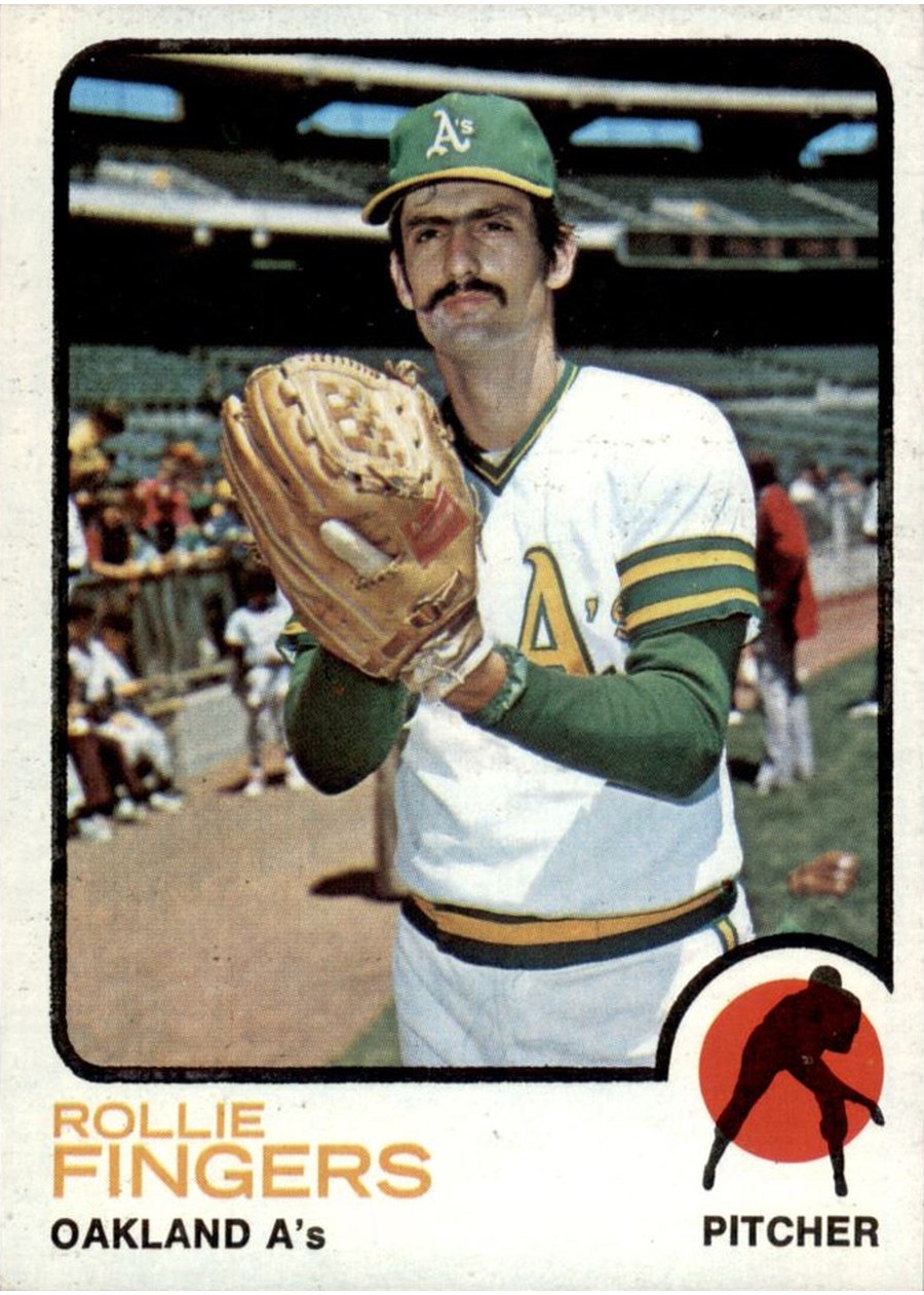 1973 Topps #84 Rollie Fingers, Oakland Athletics