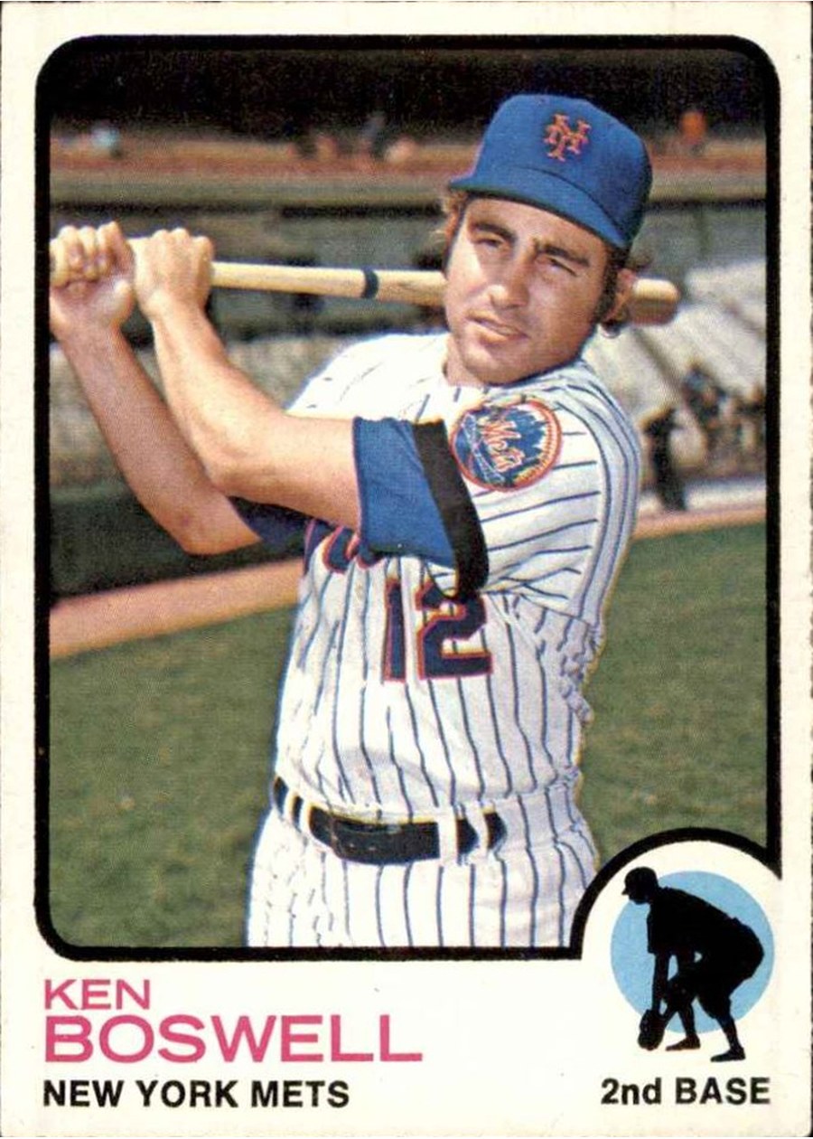 1973 Topps #87 Ken Boswell, New York Mets