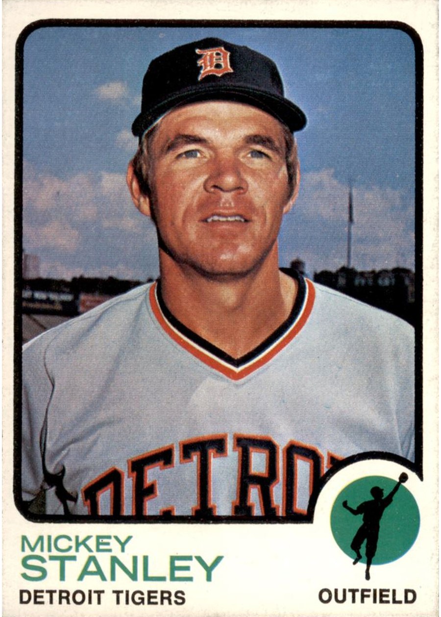 1973 Topps #88 Mickey Stanley, Detroit Tigers