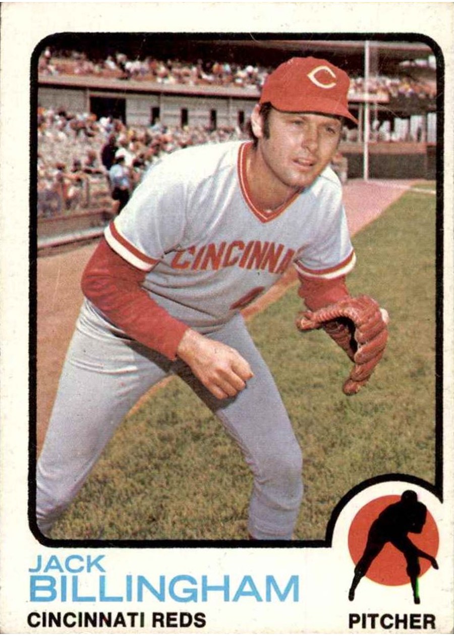 1973 Topps #89 Jack Billingham, Cincinnati Reds