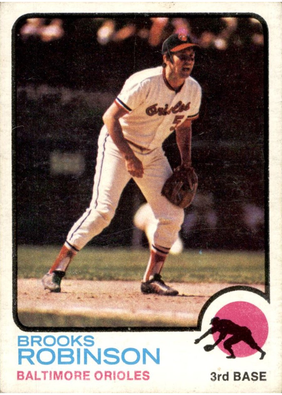 1973 Topps #90 Brooks Robinson, Baltimore Orioles