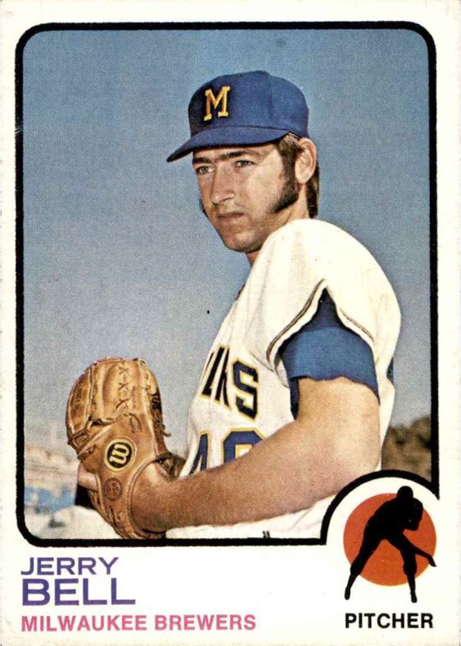 1973 Topps #92 Jerry Bell, Milwaukee Brewers