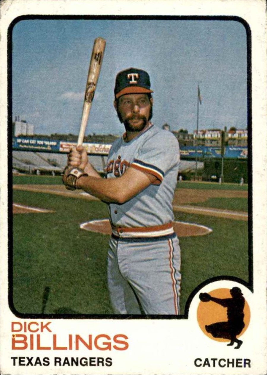 1973 Topps #94 Dick Billings, Texas Rangers