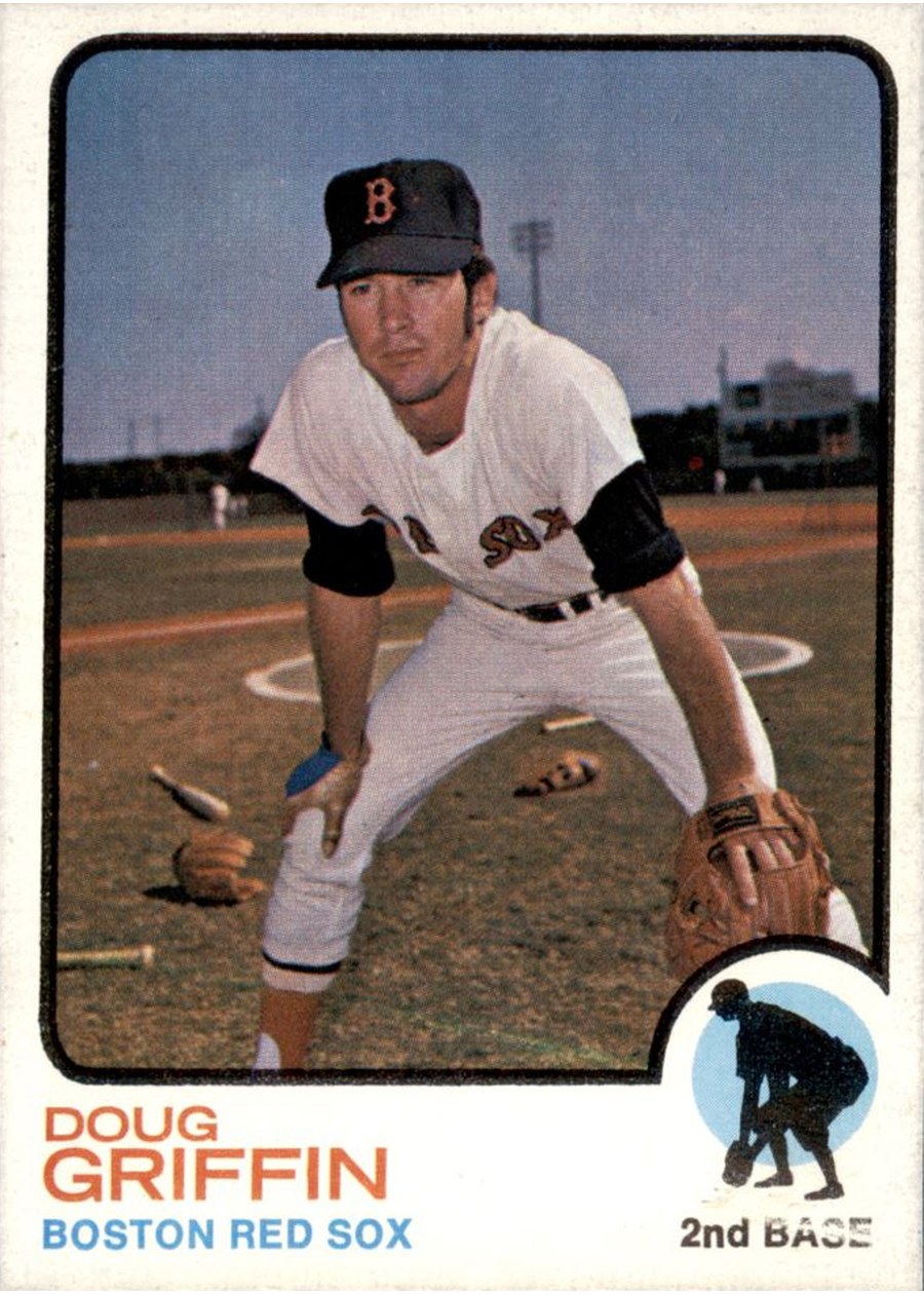 1973 Topps #96 Doug Griffin, Boston Red Sox
