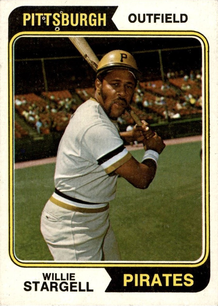 1974 Topps #100 Willie Stargell, Pittsburgh Pirates