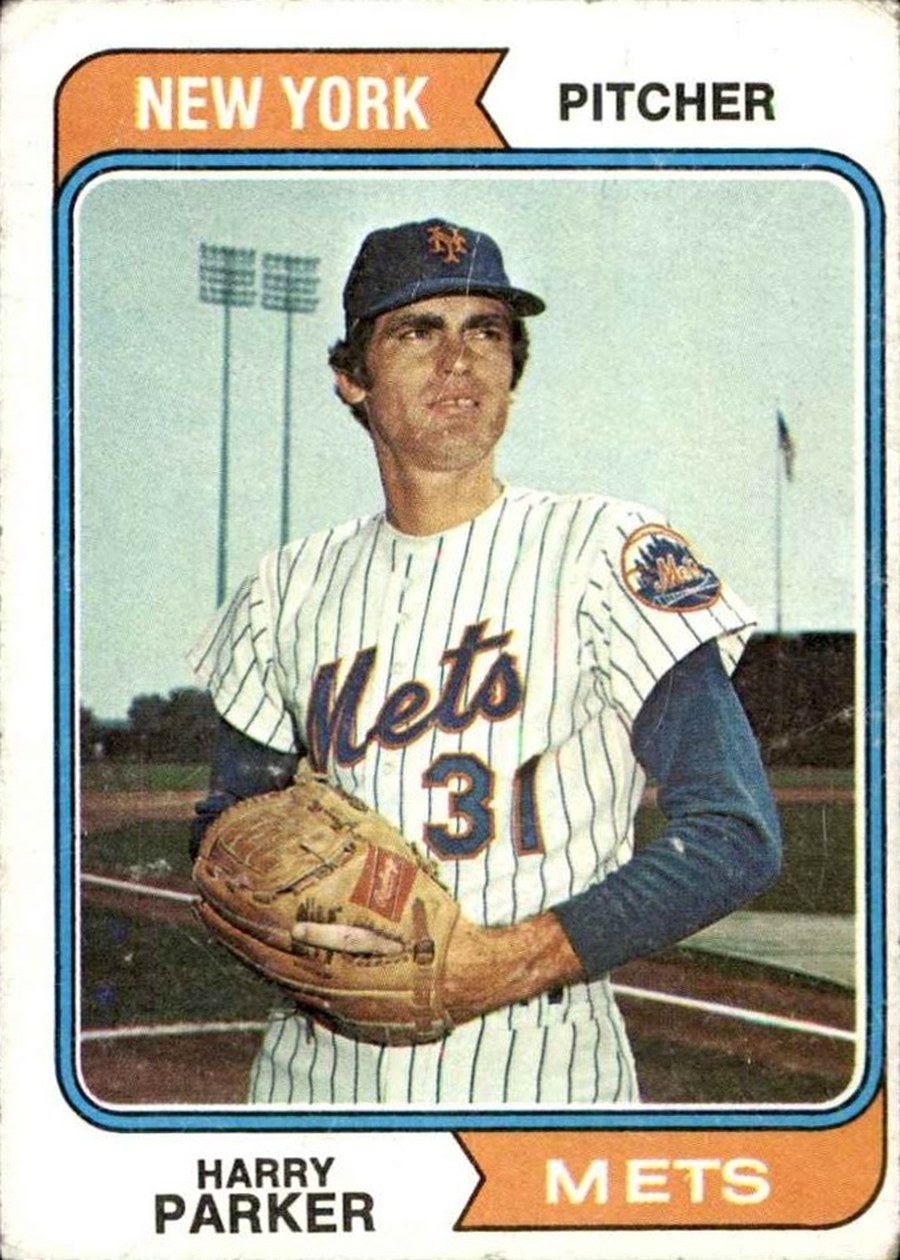 1974 Topps #106 Harry Parker, New York Mets