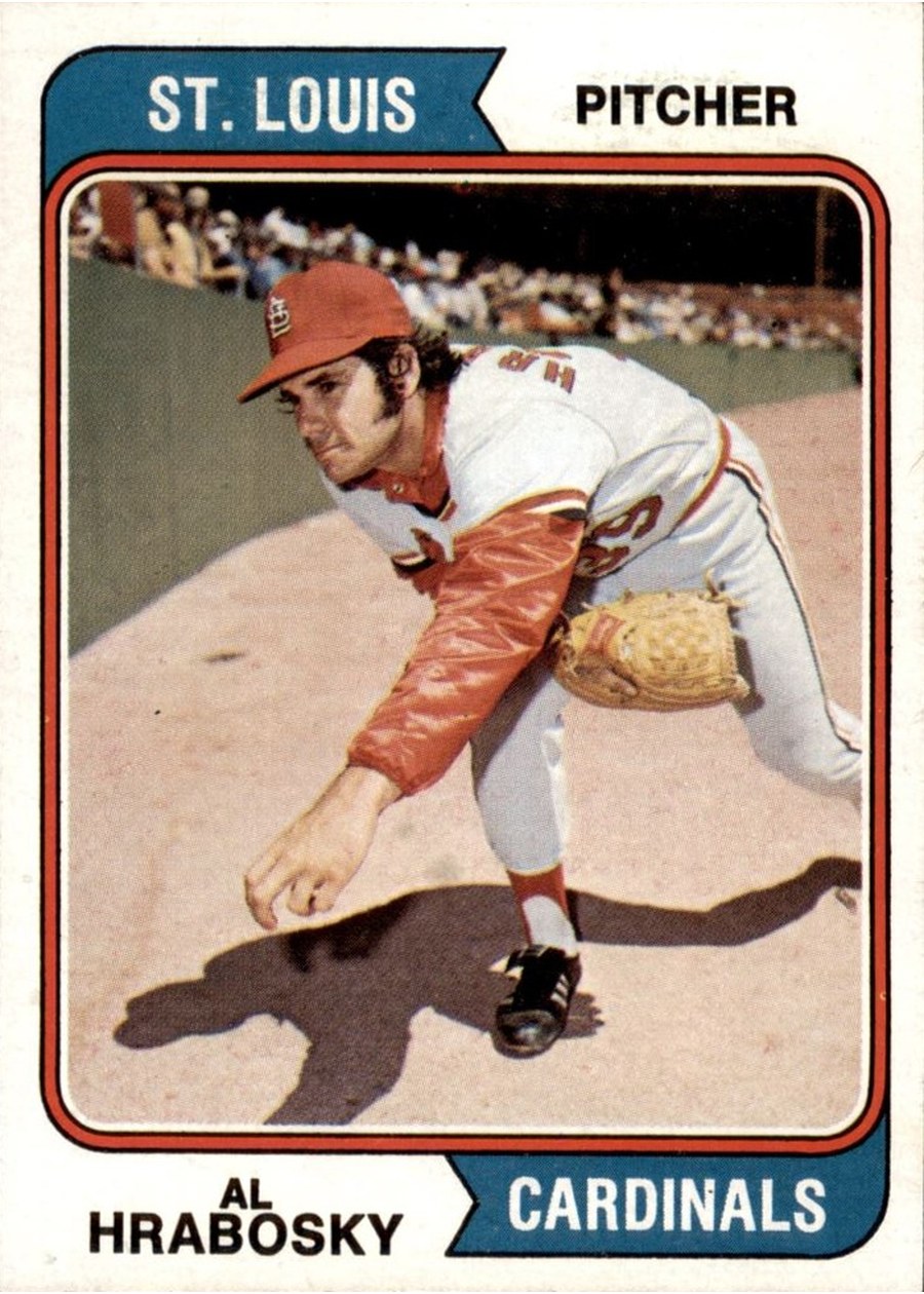 1974 Topps #108 Al Hrabosky, St. Louis Cardinals