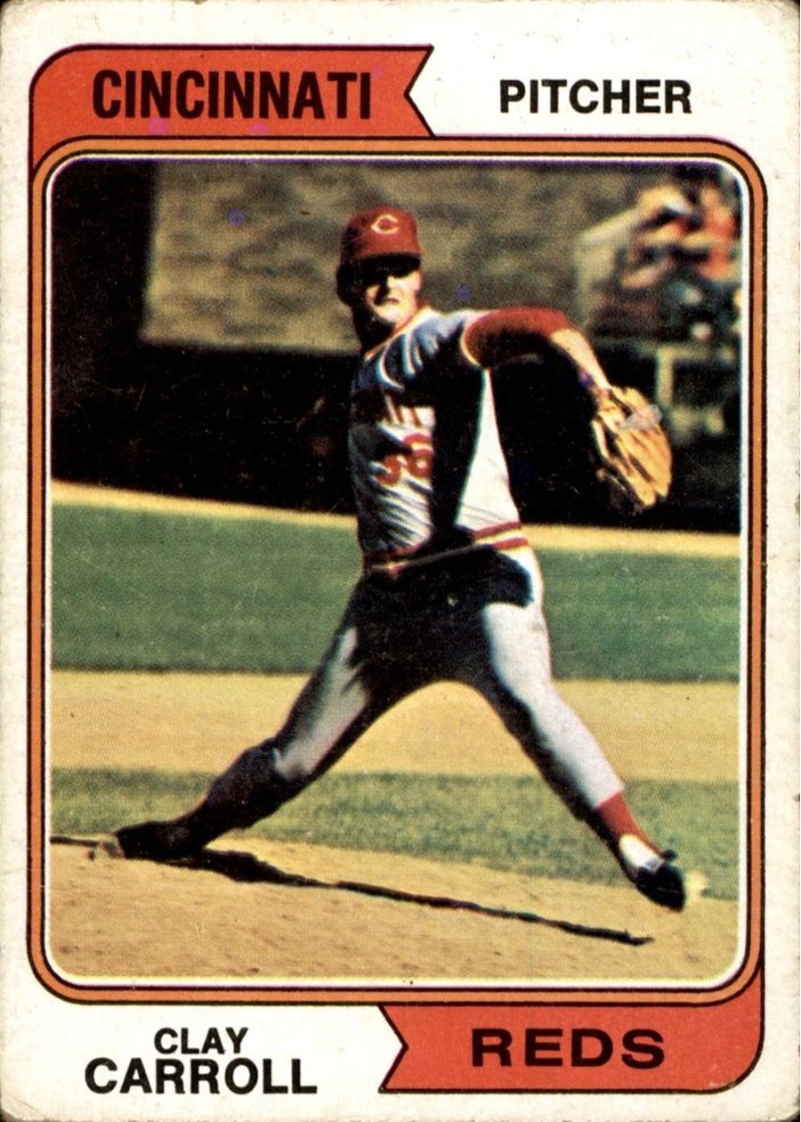 1974 Topps #111 Clay Carroll, Cincinnati Reds