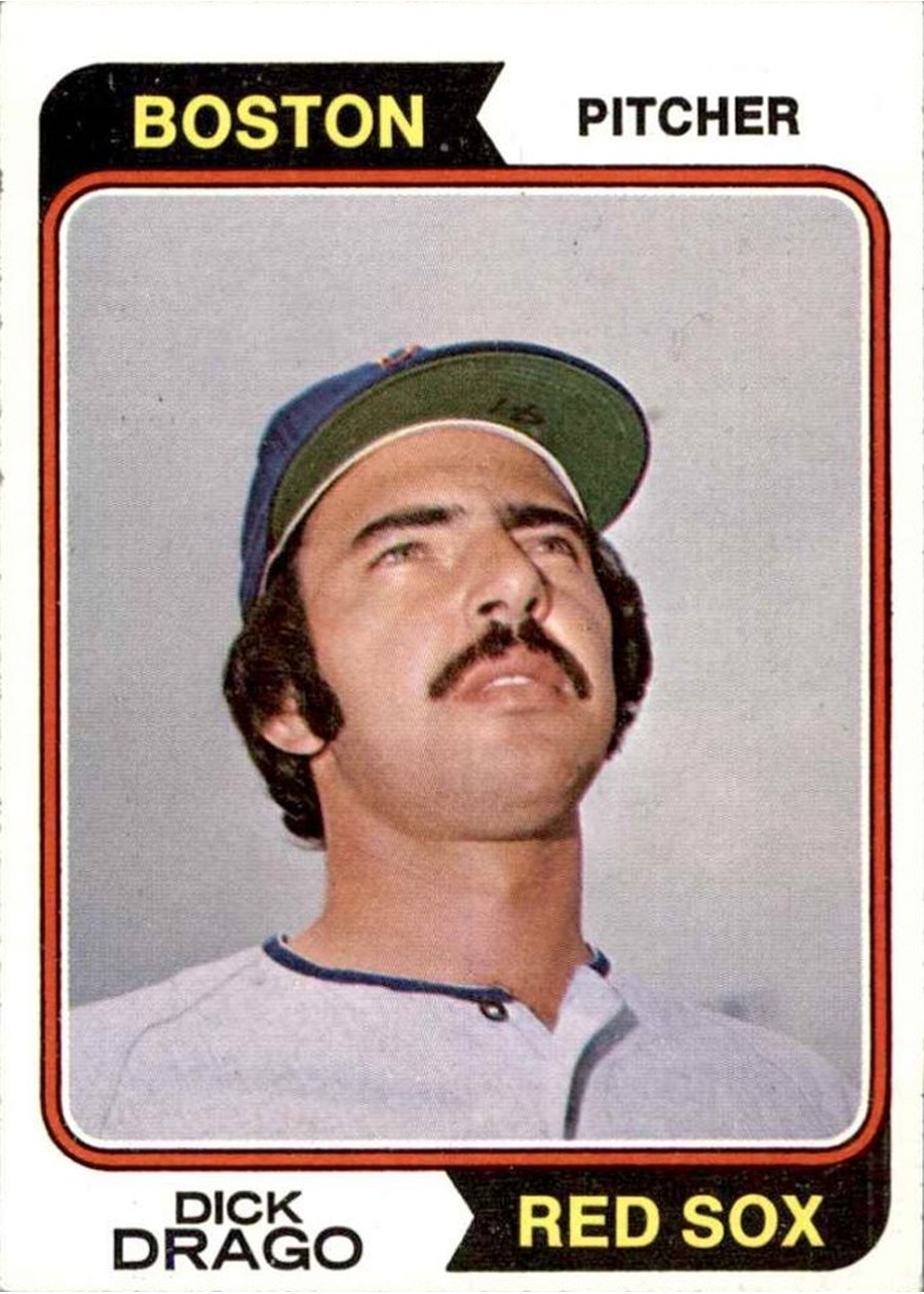 1974 Topps #113 Dick Drago, Boston Red Sox