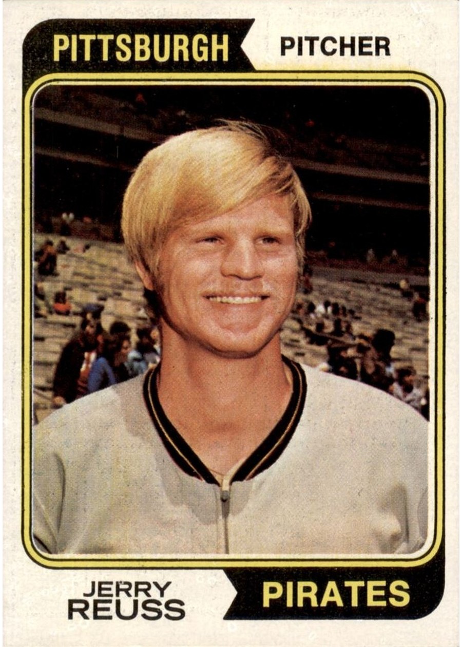 1974 Topps #116 Jerry Reuss, Pittsburgh Pirates