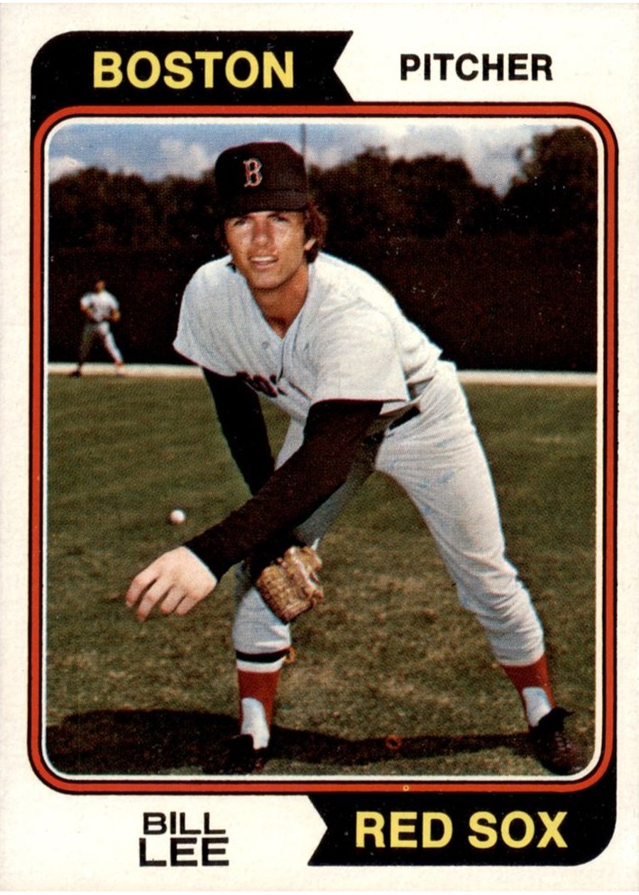 1974 Topps #118 Bill Lee, Boston Red Sox