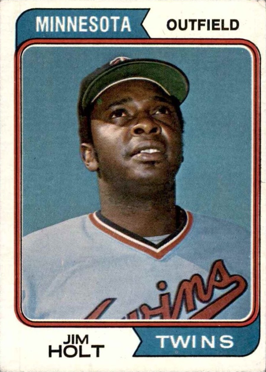 1974 Topps #122 Jim Holt, Minnesota Twins