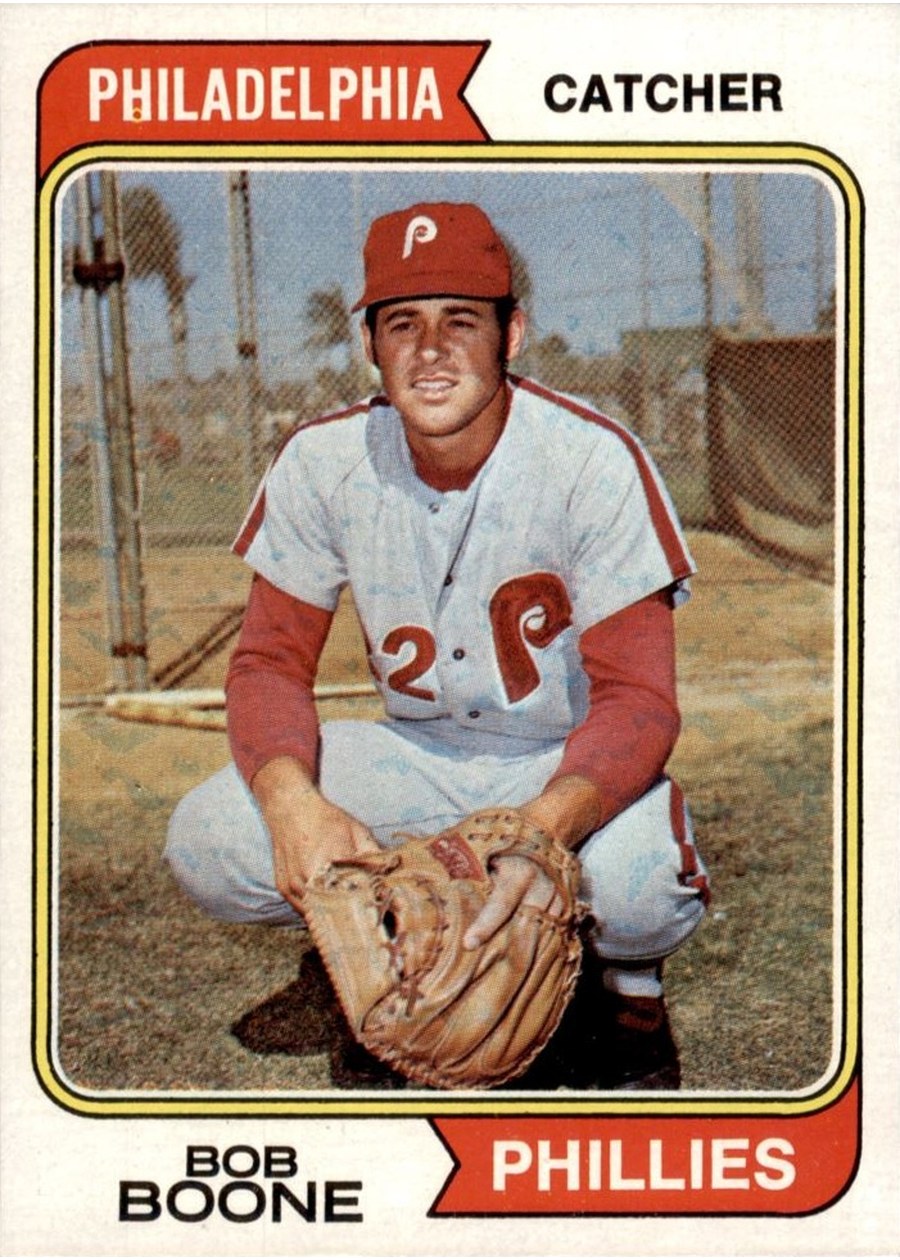 1974 Topps #131 Bob Boone, Philadelphia Phillies