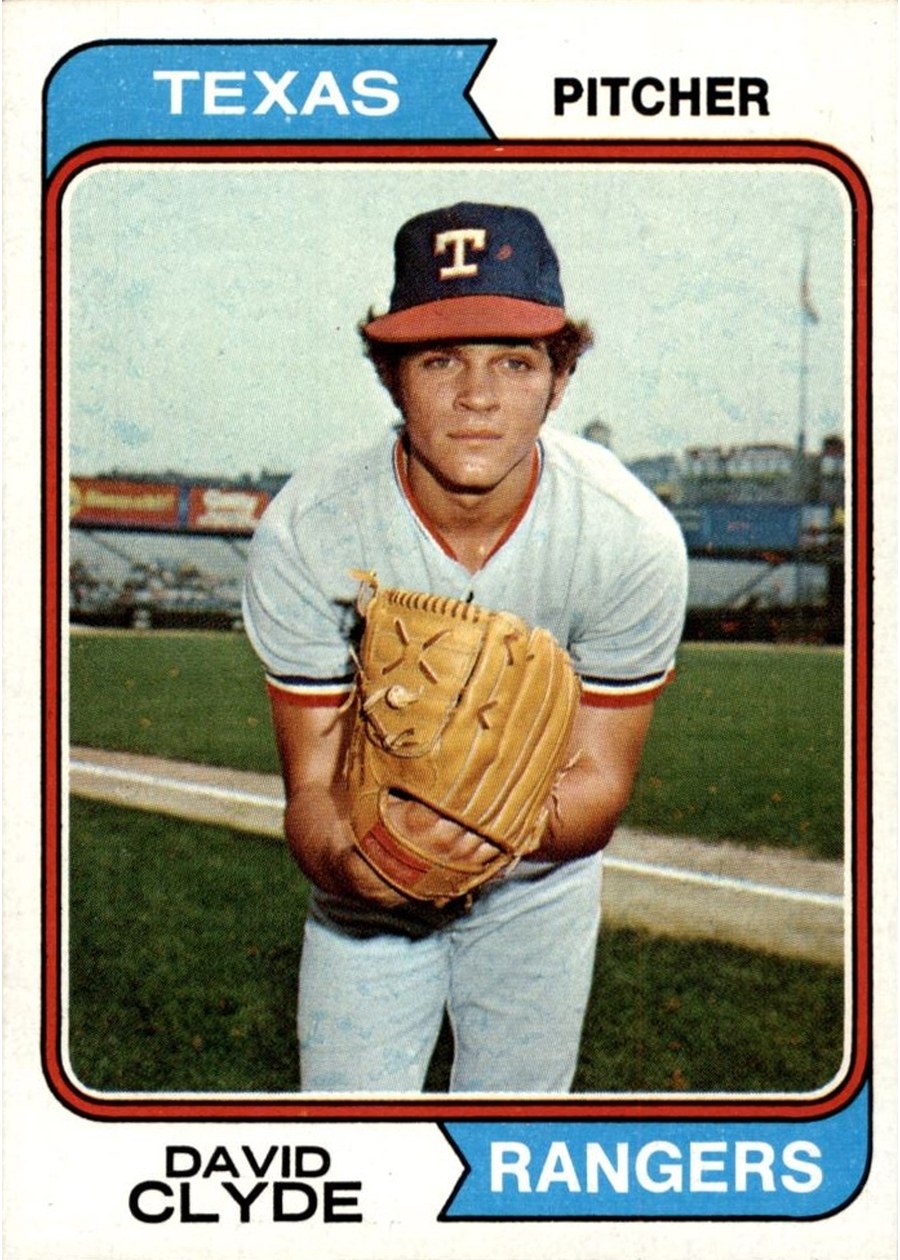 1974 Topps #133 David Clyde, Texas Rangers