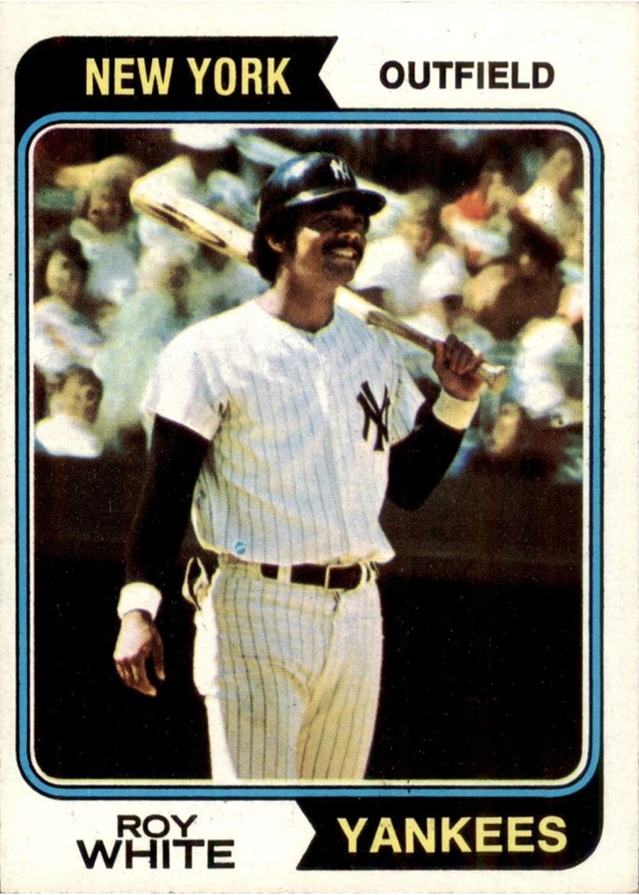 1974 Topps #135 Roy White, New York Yankees
