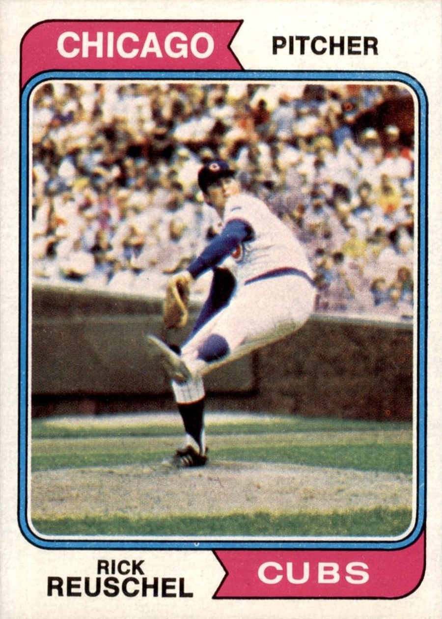 1974 Topps #136 Rick Reuschel, Chicago Cubs