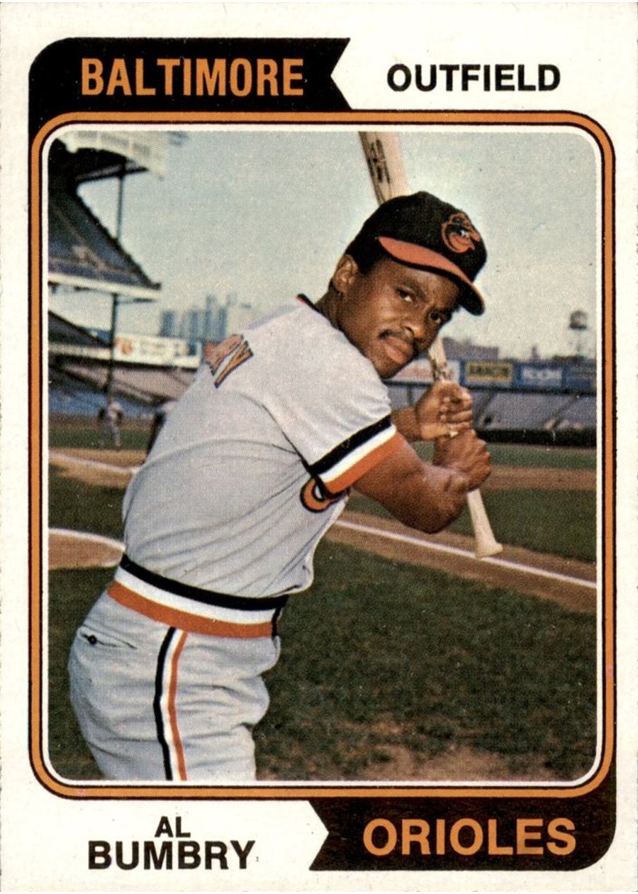 1974 Topps #137 Al Bumbry, Baltimore Orioles