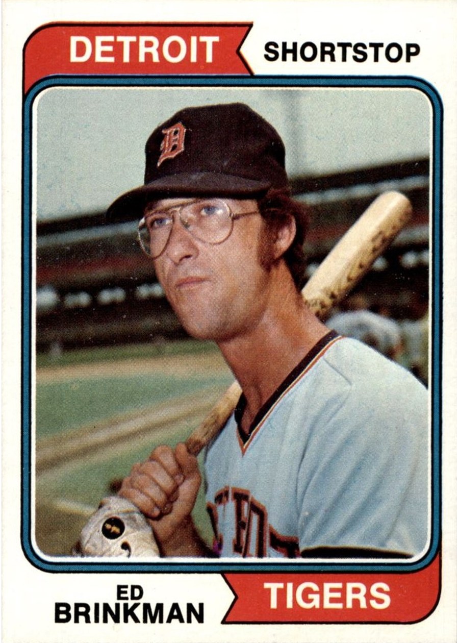 1974 Topps #138 Ed Brinkman, Detroit Tigers