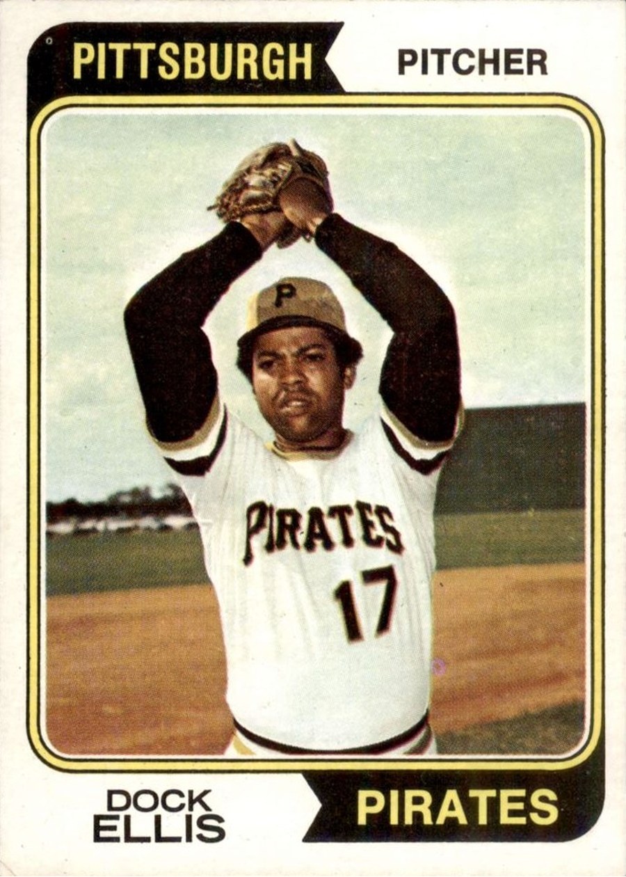1974 Topps #145 Dock Ellis, Pittsburgh Pirates