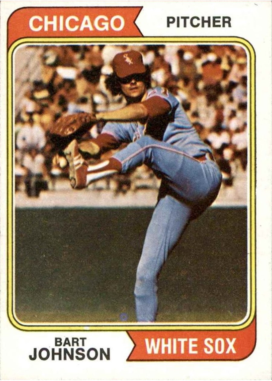 1974 Topps #147 Bart Johnson, Chicago White Sox