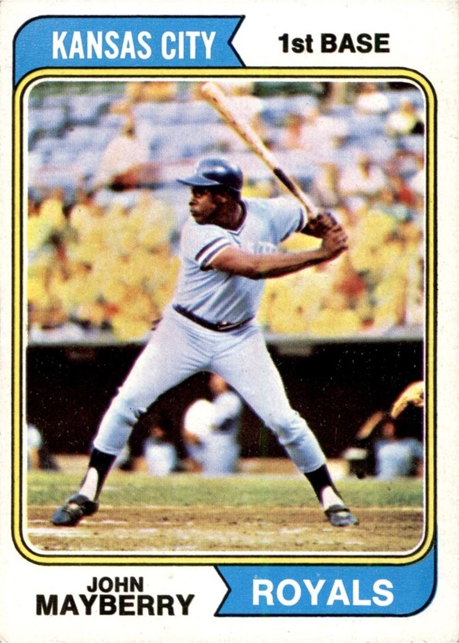 1974 Topps #150 John Mayberry, Kansas City Royals