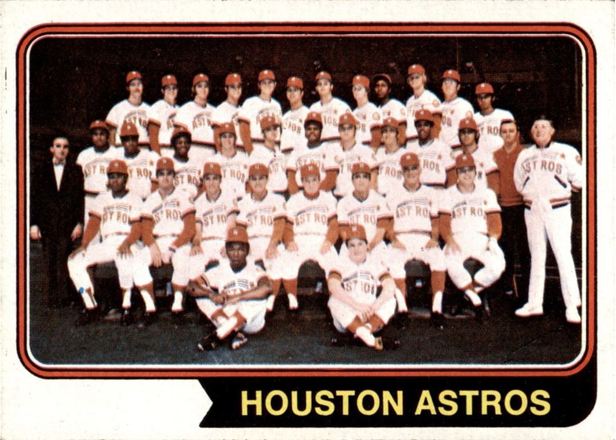1974 Topps #154 Houston Astros