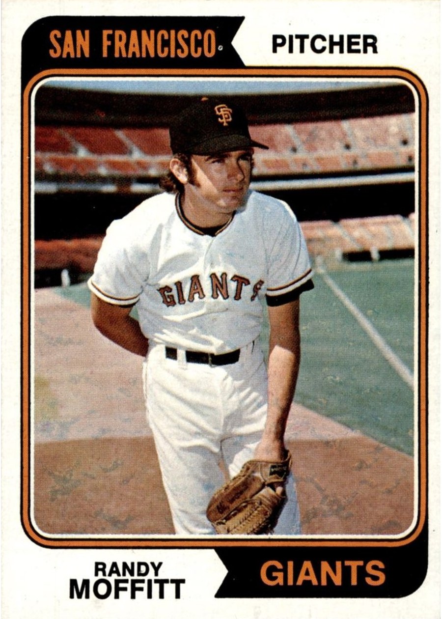 1974 Topps #156 Randy Moffitt, San Francisco Giants
